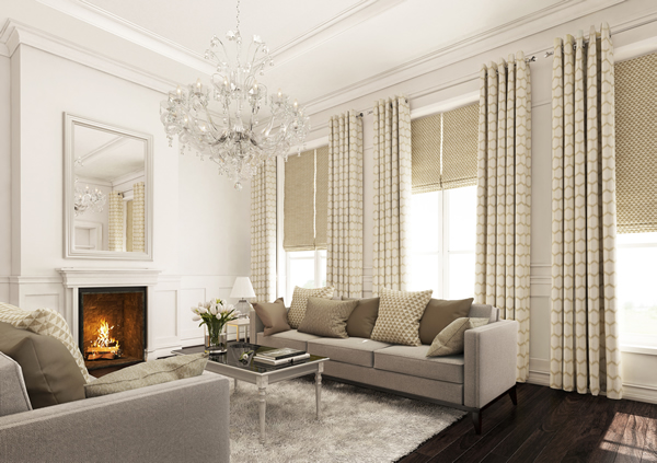 Roman Blinds Paisley